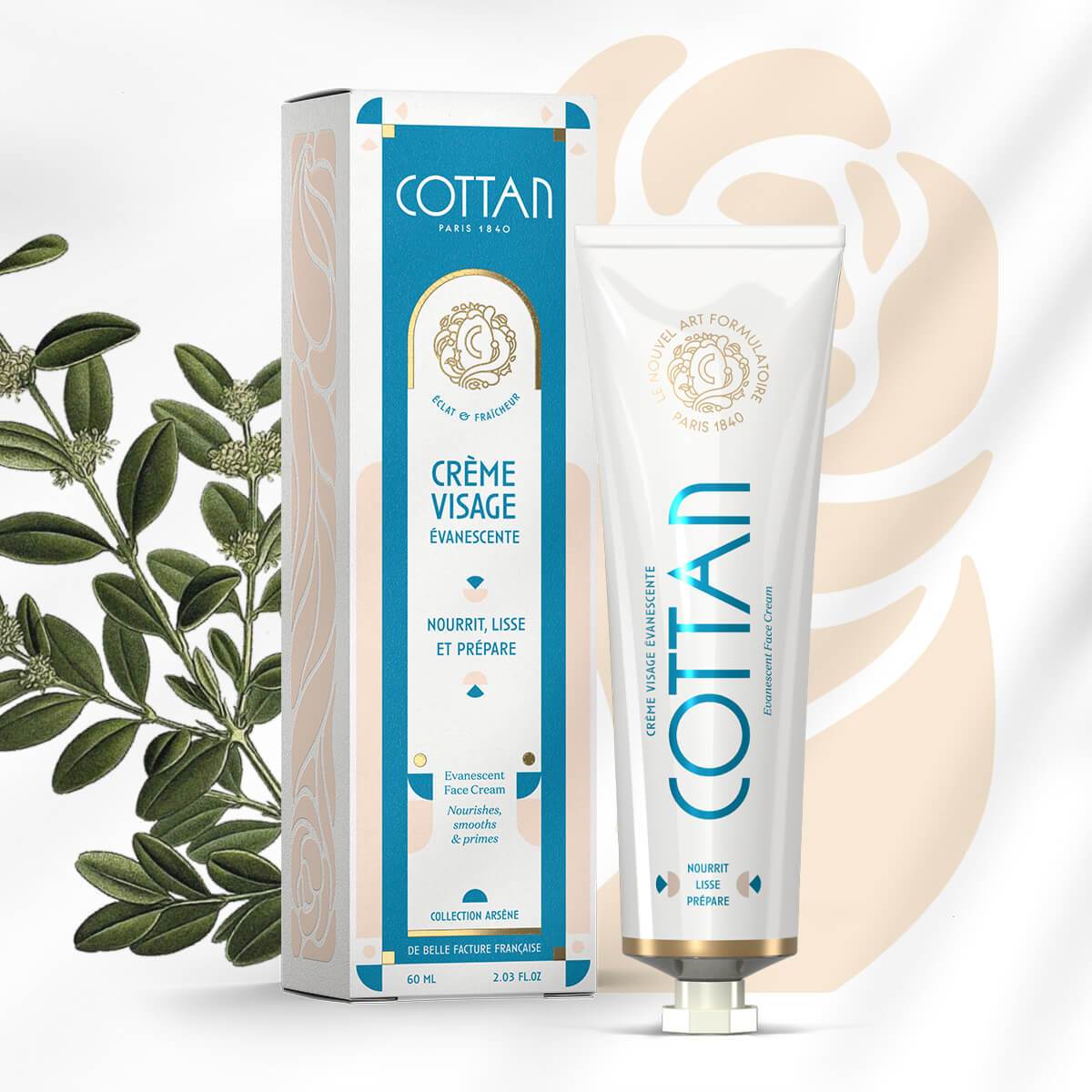 Cottan - Evanescent Face Cream 60 ml – The French Pharmacy