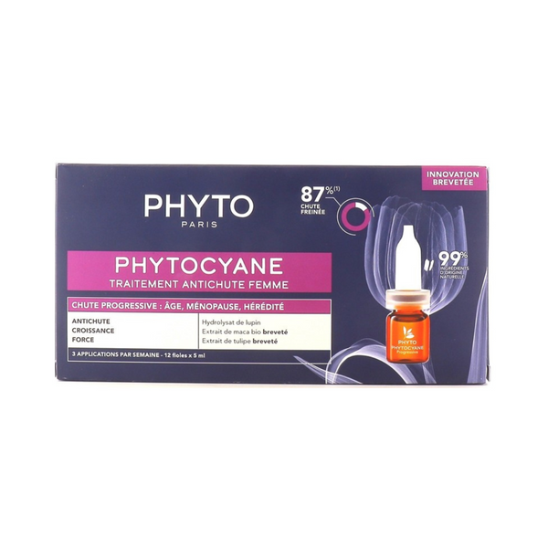 Phyto - PhytoCyane Progressive Hair Loss Treatment for Women 12x5ml