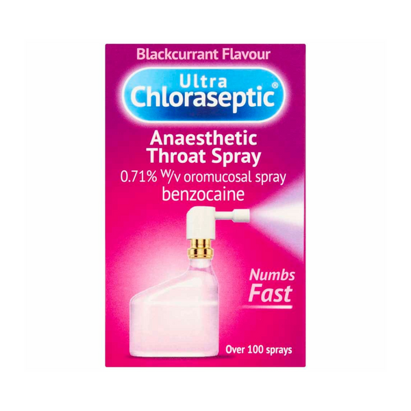 Ultra Chloraseptic - Anaesthetic Throat Spray Blackcurrant