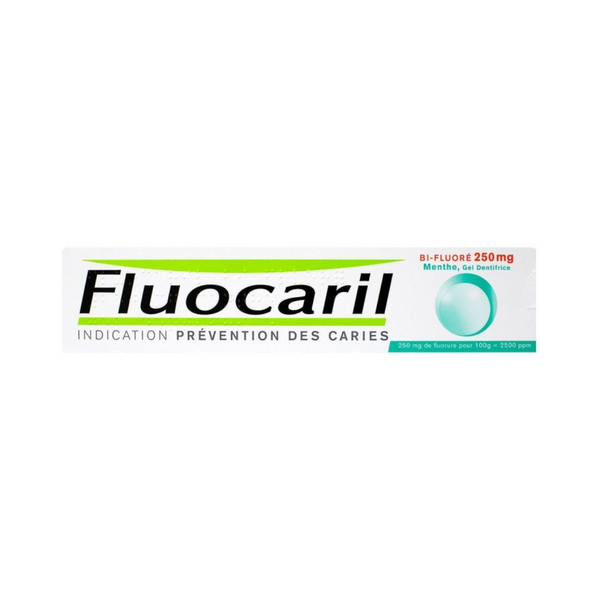 Fluocaril - Bi-Fluorinated 250mg Mint Toothpaste Gel 125ml