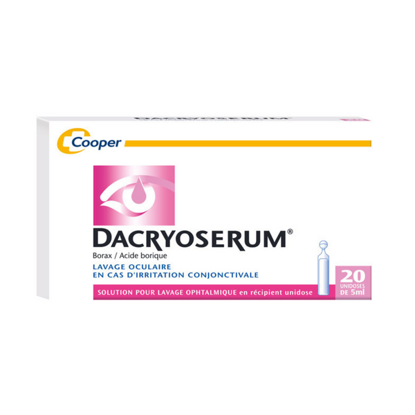 Dacryoserum - Eyewash 20 vials