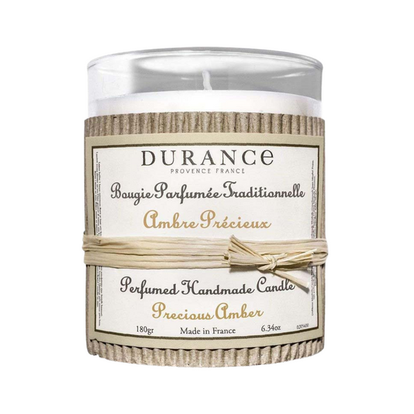 Durance - Precious Amber Perfumed Candle 180g