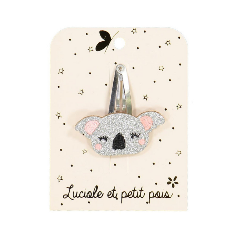 Luciole et Petit Pois - Koala Glitter Clip