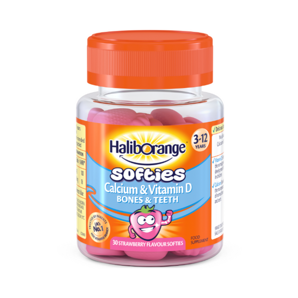 Haliborange - Calcium & Vitamin D 30 Strawberry Softies