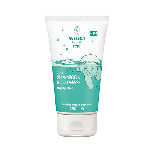 Weleda - 2in1 Shampoo & Body Wash Mighty Mint 150ml