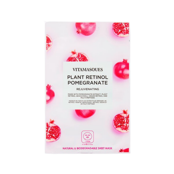 Vitamasques - Plant Retinol Pomegranate Sheet Mask