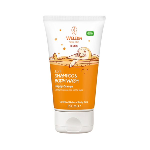 Weleda - 2in1 Shampoo & Body Wash Happy Orange 150ml