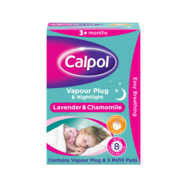 Calpol - Vapour Plug & Nightlight Lavender & Chamomile