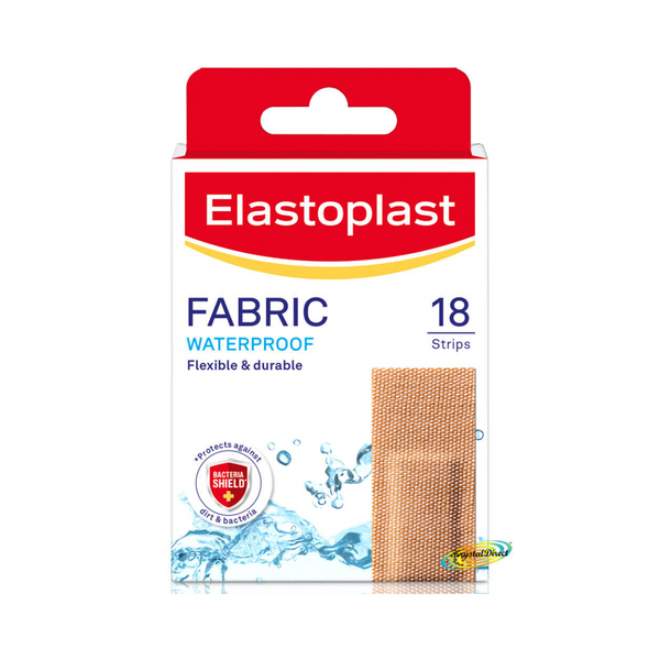 Elastoplast - Fabric Waterproof 18 Plasters