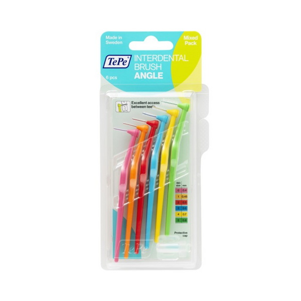 TePe - Angle Interdental Brushes Mixed 6 Pack