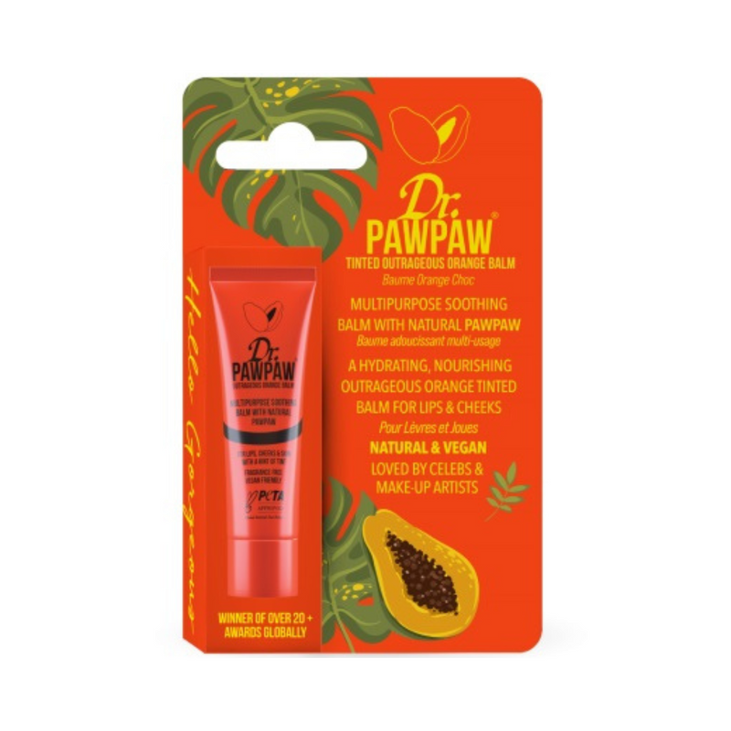 Dr Paw Paw - Outrageous Orange Tinted Lip Balm 10ml