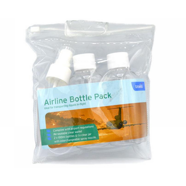 Airline Bottle Pack - 2 Travel Bottles
