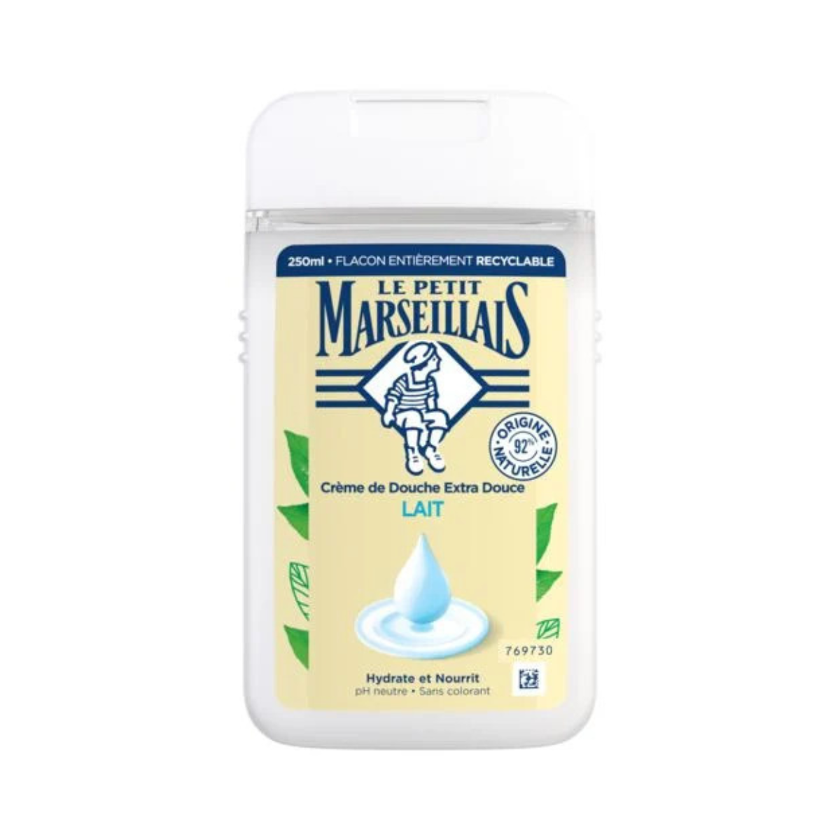 Le Petit Marseillais Milk Shower Cream 250ml The French Pharmacy
