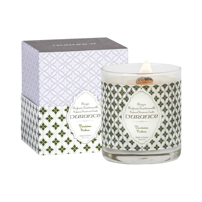 Durance - Verbena Woodwick Perfumed Candle 280g