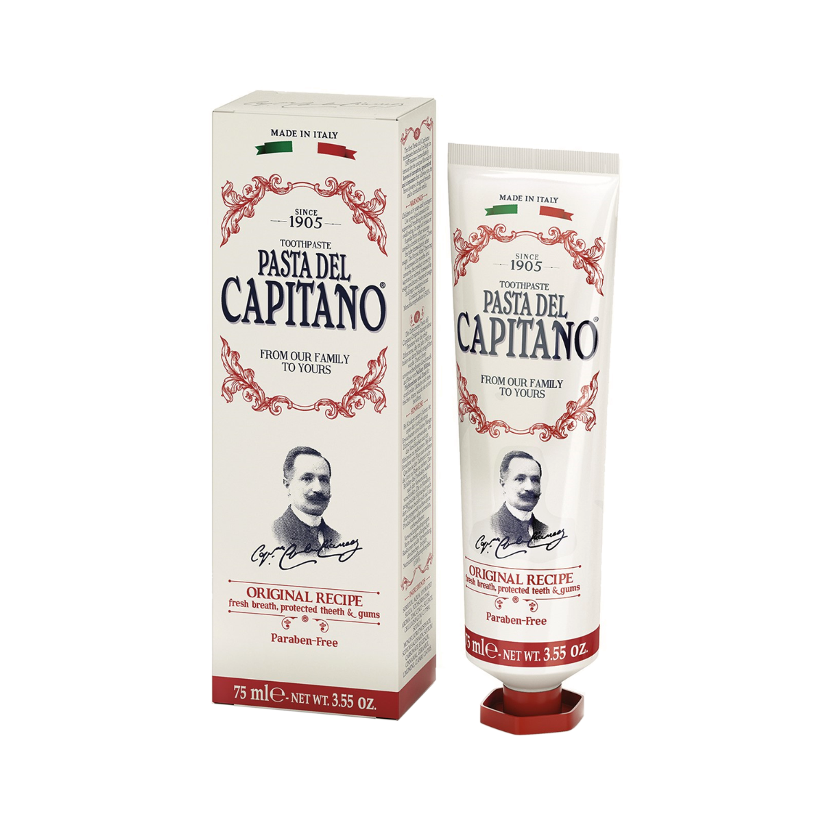 Pasta Del Capitano - Original Recipe Toothpaste 75ml – The French Pharmacy
