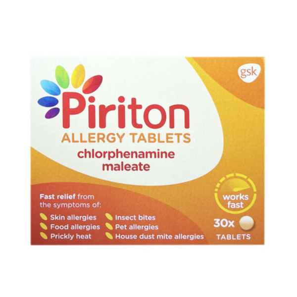 Piriton - Allergy 30 Tablets