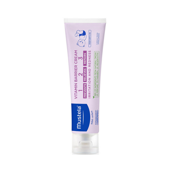 Mustela 1 2 3 Vitamin Barrier Cream