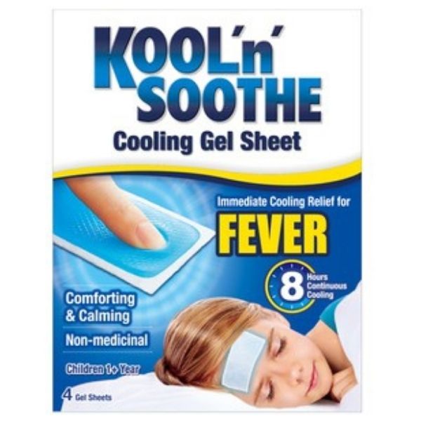 Kool 'n' Soothe - Cooling Strip Sachets Kids Pack of 4