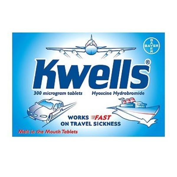 Kwells - 300 Microgram Tablets - 12 tablets