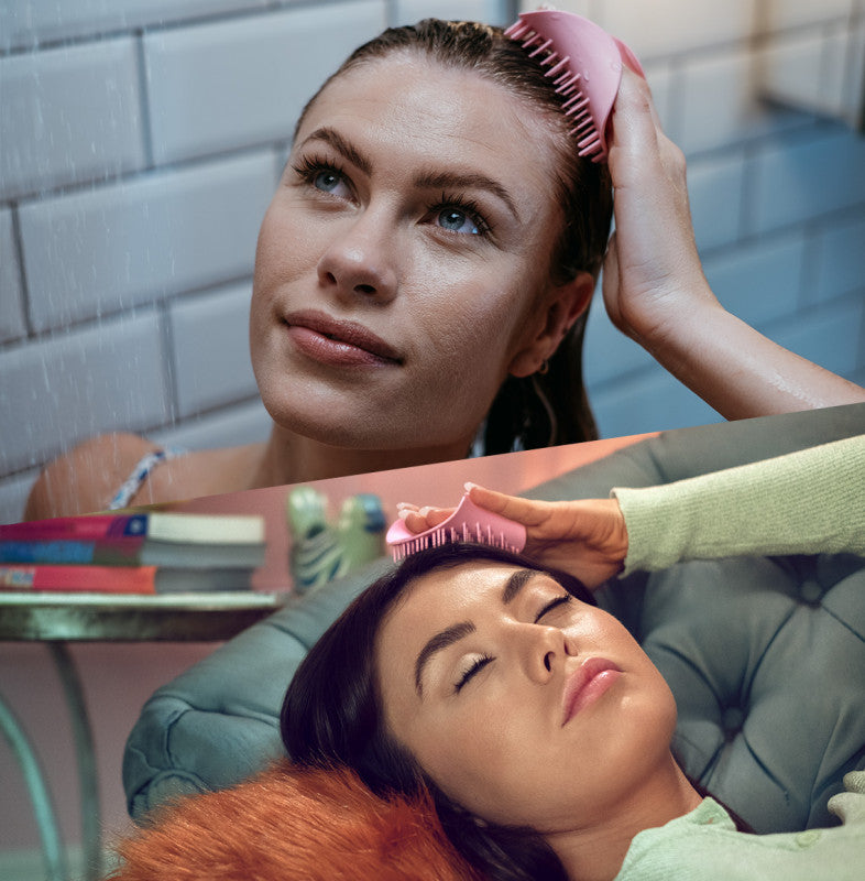 Tangle Teezer - The Scalp Exfoliator & Massager Pretty Pink