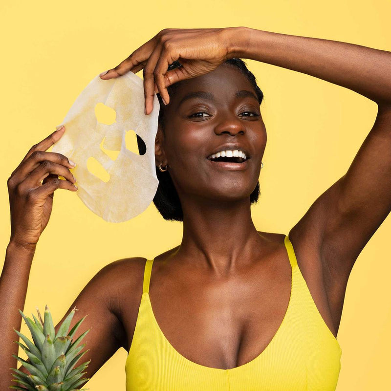 Vitamasques - Fruit Enzyme Pineapple Sheet Mask