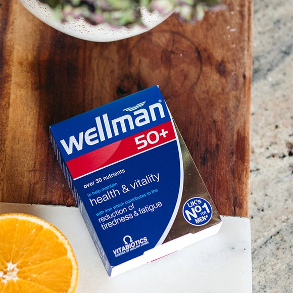 Vitabiotics - Wellman 50+ 30 Tablets