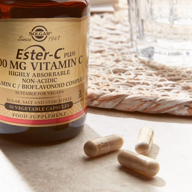 Solgar - Ester-C Plus Vitamin C 500 mg 50 Vegetable Capsules*