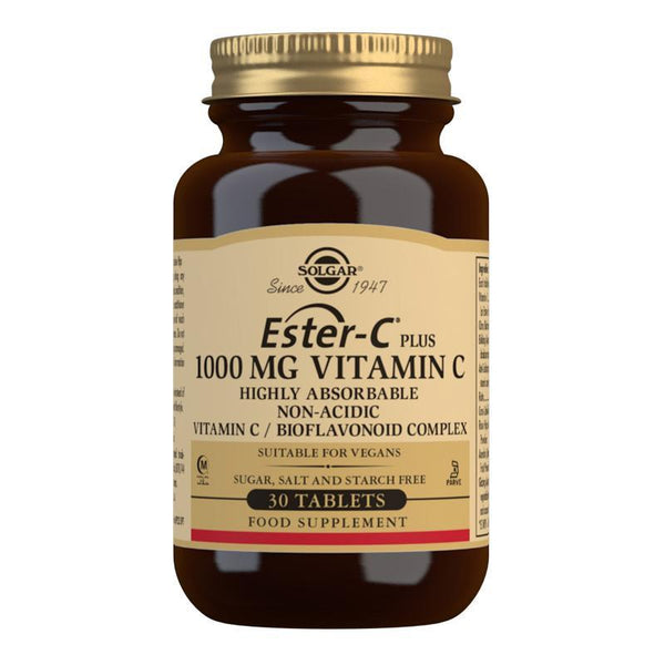 Solgar - Ester-C Plus 1000 mg Vitamin C 30 Tablets