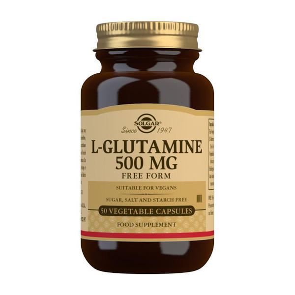 Solgar - L-Glutamine 500 mg 50 Vegetable Capsules