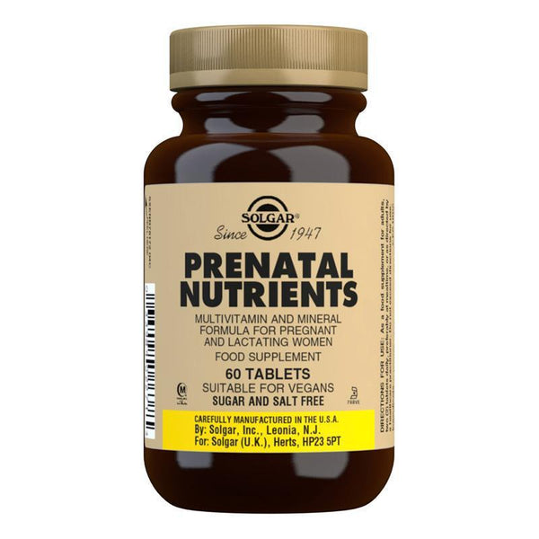 Solgar - Prenatal Nutrients 60 Tablets