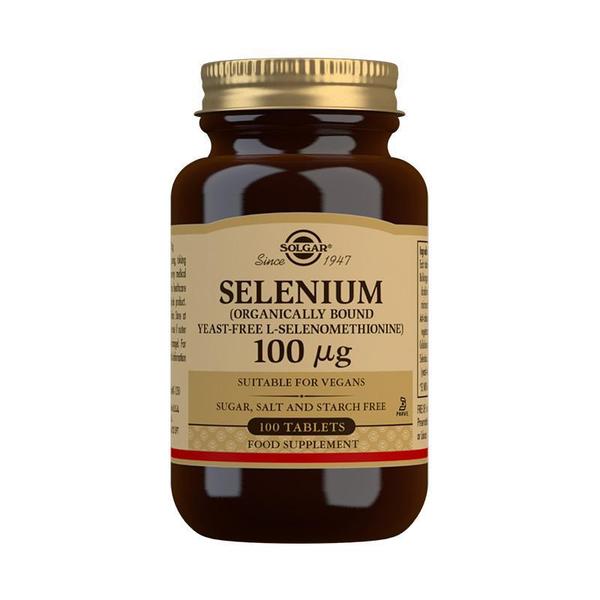 Solgar - Selenium (Yeast-Free) 100 mcg 100 Tablets*