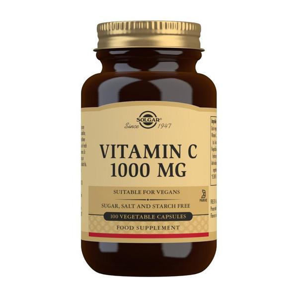 Solgar - Vitamin C 1000 mg 100 Vegetable Capsules
