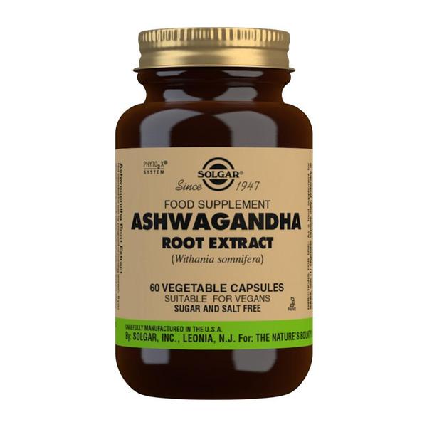 Solgar - Ashwagandha Root Extract 60 Vegetable Capsules