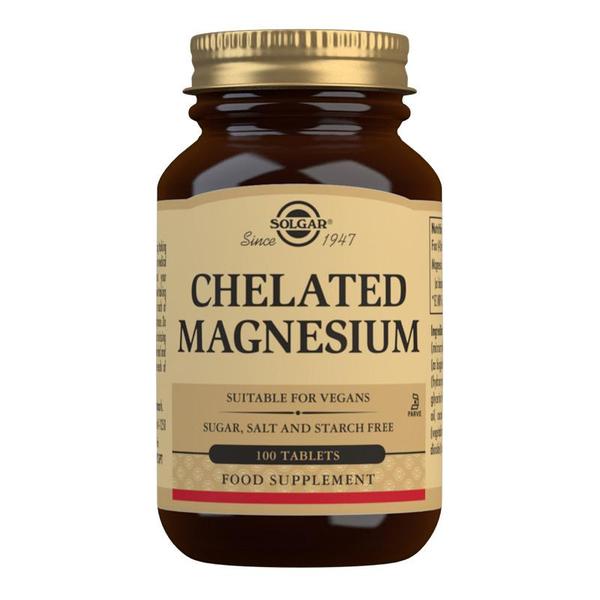 Solgar - Chelated Magnesium 100 Tablets