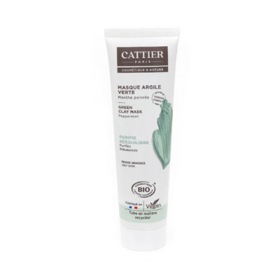 Cattier - Green Peppermint Clay Mask