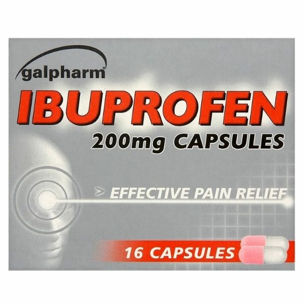 Galpharm Ibuprofen - 200mg 16 capsules