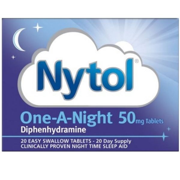Nytol - One A Night 50mg 20 Tablets (P)