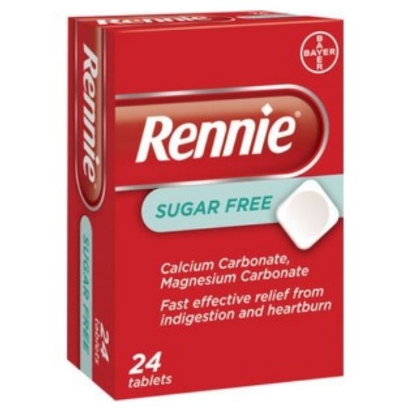 Rennie - Sugar Free Tablets 24s