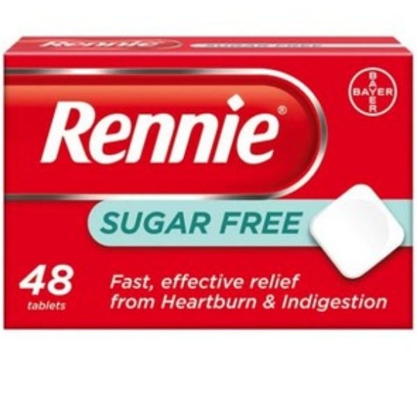 Rennie - Sugar Free Tablets 48s