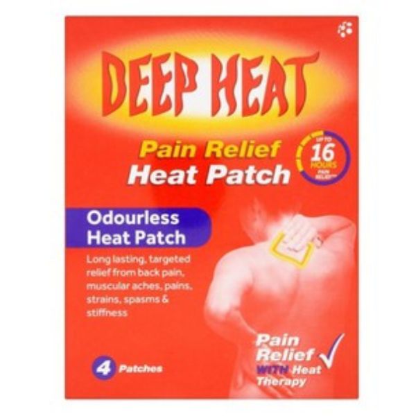 Deep Heat - Patch Pack of 4