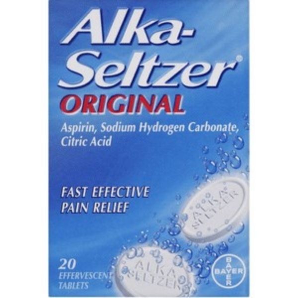 Alka-Seltzer - Original Aspirin 20 Tablets