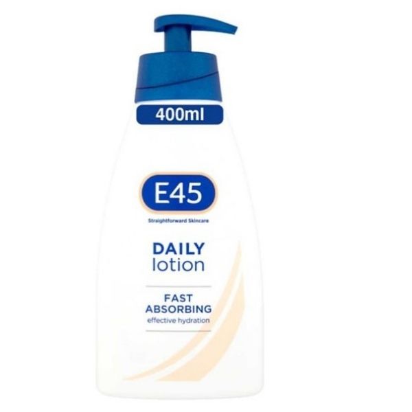 E45 - Daily Moisturiser Lotion Pump for Very Dry Skin 400ml