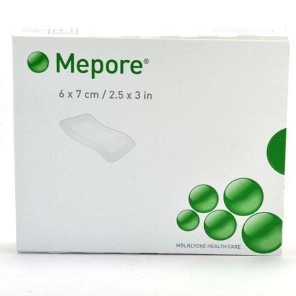 Mepore - Adhesive Dressing Pads 6 x 7 cm