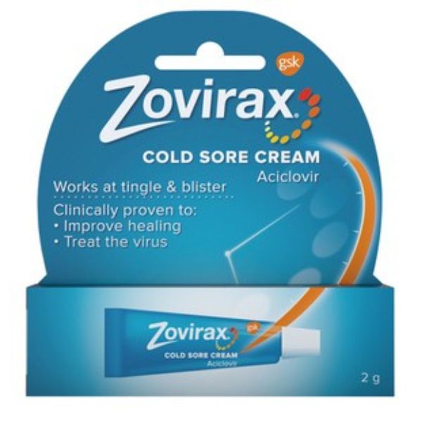 Zovirax - Cold Sore Cream 2g