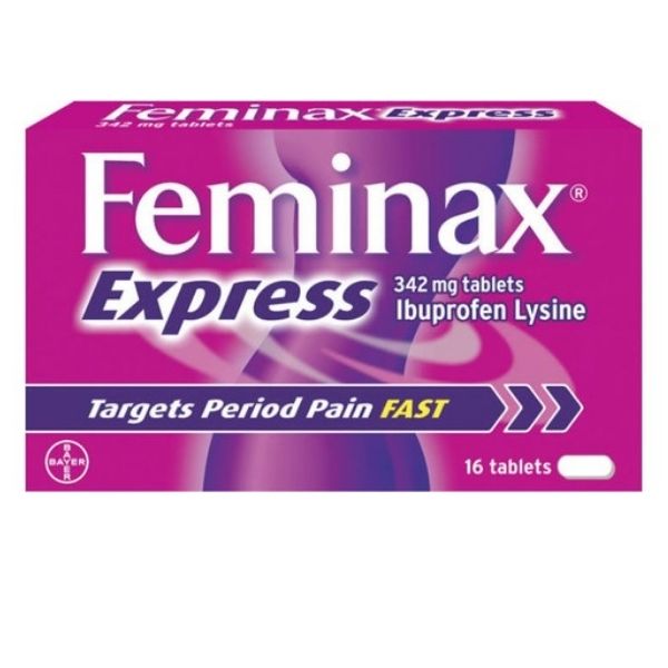 Feminax - Express Tablets 342mg Pack of 16
