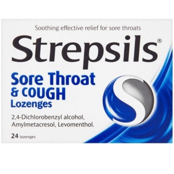 Strepsils - Lozenges Sore Throat & Cough 24 Pack