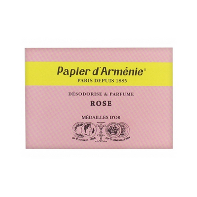 Papier d'Arménie - Rose Perfume Booklet