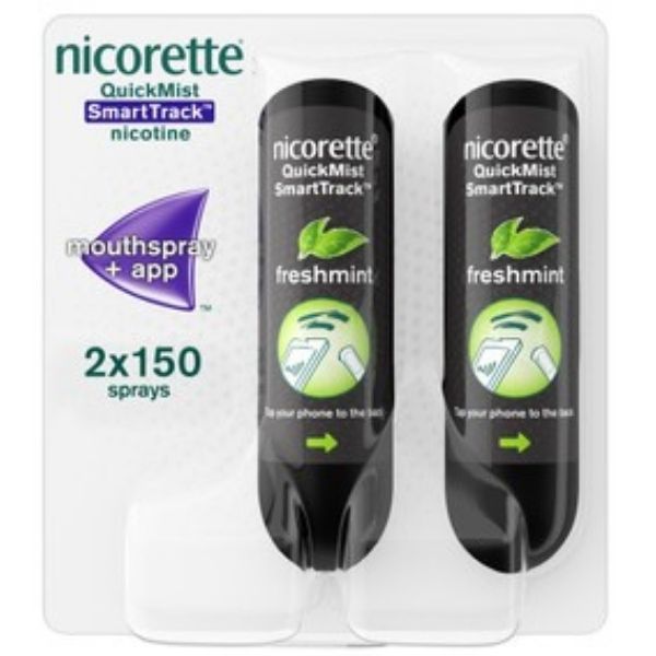 Nicorette - QuickMist Mouthspray Freshmint 2 x 150