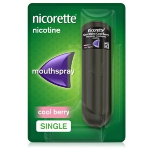 Nicorette - Quickmist Cool Berry 150 Sprays 1mg