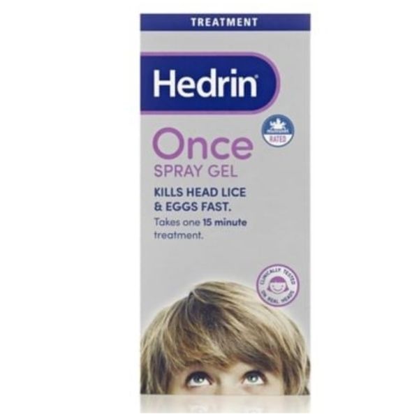 Hedrin - Once Spray Gel 100ml